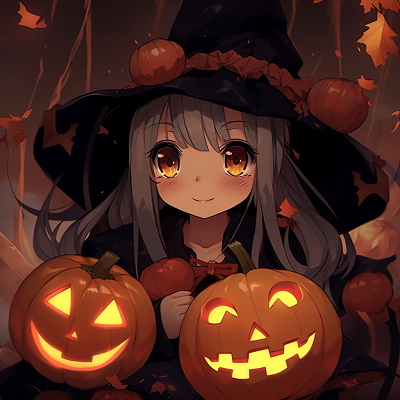 Image For Post | Dark anime angel, dynamic composition and moody color palette. halloween anime pfp aesthetics - [Halloween Anime PFP Collection](https://hero.page/pfp/halloween-anime-pfp-collection)