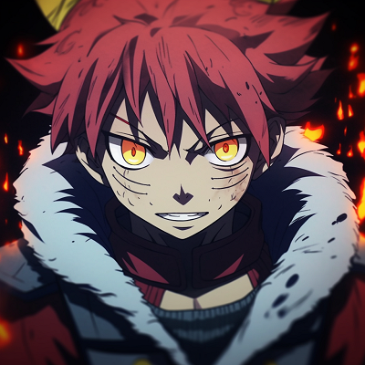 Image For Post | Natsu Dragneel from Fairy Tail mid-attack, intense coloring and dynamic pose. adorable fire anime pfp - [Fire Anime PFP Space](https://hero.page/pfp/fire-anime-pfp-space)