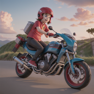 Image For Post Anime, motorcycle, pizza, whale, doctor, drum, HD, 4K, AI Generated Art