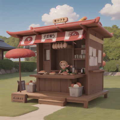 Image For Post Anime, hot dog stand, betrayal, knights, sushi, elf, HD, 4K, AI Generated Art