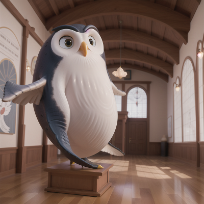 Image For Post Anime, whale, teacher, museum, owl, ghost, HD, 4K, AI Generated Art