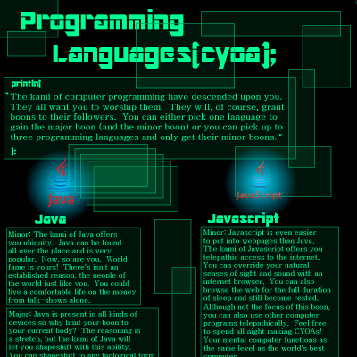 Image For Post Programming Languages CYOA