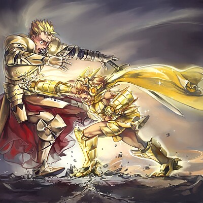 Image For Post Hibiki punching out Gilgamesh