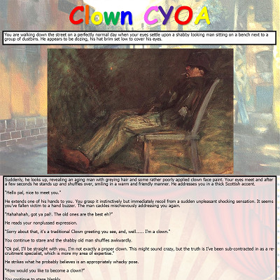 Image For Post Clown CYOA by Scottishanon
