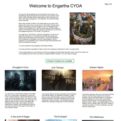Image For Post Welcome to Engartha CYOA