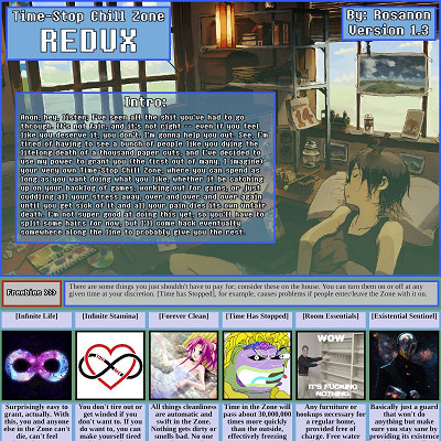 Image For Post Time-Stop Chill Zone Redux CYOA (v1.3) (by Rosanon)