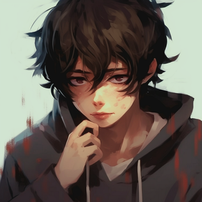 Image For Post | Anime boy with a dejected expression, muted colors and dramatic shading. anime boy pfp aesthetic overview pfp for discord. - [Anime Boy PFP Aesthetic Selection](https://hero.page/pfp/anime-boy-pfp-aesthetic-selection)