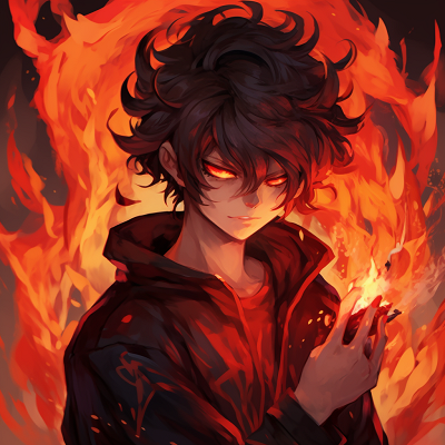 Image For Post | Weapon-wielding demon boy, showcasing metallic reflections and an ominous presence. demonic anime pfp for boys pfp for discord. - [demonic anime pfp](https://hero.page/pfp/demonic-anime-pfp)