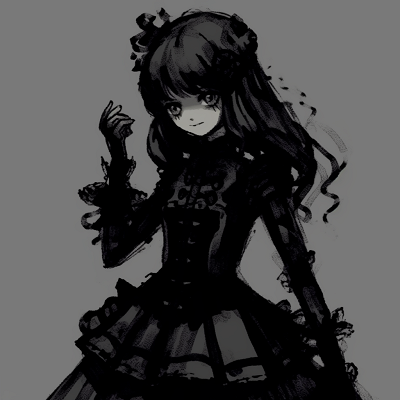 Image For Post | Anime character with bat accessories, distinctive gothic aesthetic and attention to detail. gothic dark aesthetic pfp pfp for discord. - [Dark Aesthetic PFP Collection](https://hero.page/pfp/dark-aesthetic-pfp-collection)