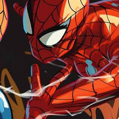 Image For Post | Two characters in Spiderman suits, vibrant colors and well-lined artworks, about to swing. spider man matching pfp designs pfp for discord. - [spider man matching pfp, aesthetic matching pfp ideas](https://hero.page/pfp/spider-man-matching-pfp-aesthetic-matching-pfp-ideas)