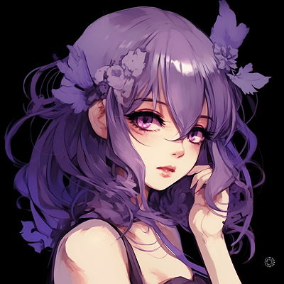 Image For Post | Showcasing a soft-spoken anime character in a peaceful slumber, her pastel purple hair cascades beautifully. The emphasis is on the serene expression and the detailed hair strands. anime purple pfp masterpieces pfp for discord. - [Anime Purple PFP Collection](https://hero.page/pfp/anime-purple-pfp-collection)