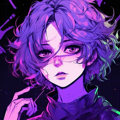 Image For Post | Anime persona enveloped in a lush plum hue, highlighting pronounced features and dramatic attire. majestic anime purple pfp pfp for discord. - [Anime Purple PFP Collection](https://hero.page/pfp/anime-purple-pfp-collection)