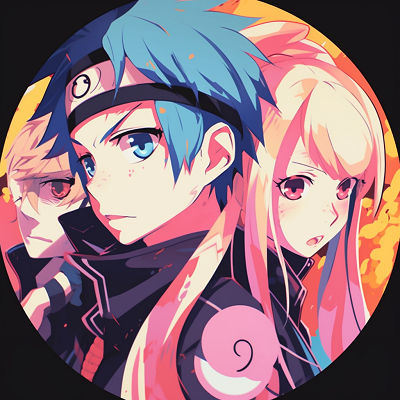 Image For Post | Peaceful moment featuring Naruto, Sasuke, and Sakura, with muted colors and softer lines. trio pfp for anime fans pfp for discord. - [Anime Trio PFP](https://hero.page/pfp/anime-trio-pfp)