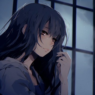 Image For Post | An intensely detailed monochrome sketch of an anime girl in profile, conveying a deep sense of sadness. depressed anime girl pfp wallpaper pfp for discord. - [depressed anime girl pfp](https://hero.page/pfp/depressed-anime-girl-pfp)