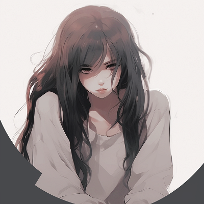 Image For Post | Anime girl looking downcast and reflective, dim lighting and somber atmosphere. sad pfp inspirations anime pfp for discord. - [anime pfp sad Series](https://hero.page/pfp/anime-pfp-sad-series)