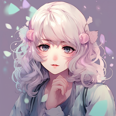 Image For Post | Anime girl gazing into the distance, dynamic composition, and soft hues. anime girl pfp aesthetics anime pfp - [Cute Anime Girl pfp Central](https://hero.page/pfp/cute-anime-girl-pfp-central)