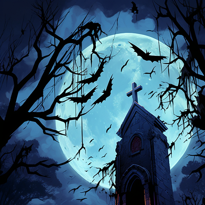 Image For Post Stark Graveyard in Gothic Horror - Wallpaper