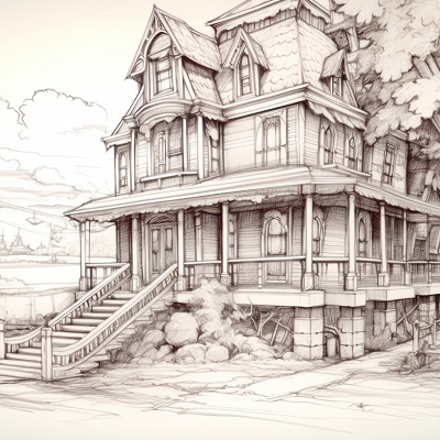 Image For Post | Old-fashioned residential building sketch; attention to detail in brickwork and windows.desktop, phone, HD & HQ free wallpaper, free to download - [Sketch Art Wallpaper ](https://hero.page/wallpapers/sketch-art-wallpaper-exclusive-4k-hd-free-downloads)