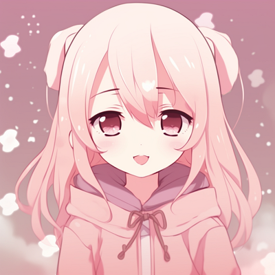 Image For Post | Sakura Haruno inspired avatar with rosy hues and soft lines. kawaii anime avatar creations - [kawaii anime pfp universe](https://hero.page/pfp/kawaii-anime-pfp-universe)