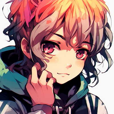Image For Post | Dynamic pose of an anime character with bold lines and bright colors. aesthetic anime pfp manga - [anime pfp manga optimized](https://hero.page/pfp/anime-pfp-manga-optimized)