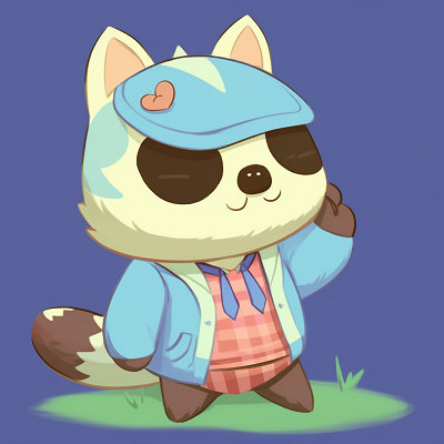 Image For Post | Tom Nook in a relaxed pose, vibrant colors and bold linework. animal crossing pfp humorous - [animal crossing pfp art](https://hero.page/pfp/animal-crossing-pfp-art)