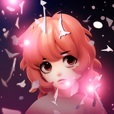 Image For Post Sakura with Wand - unique cool animated pfp