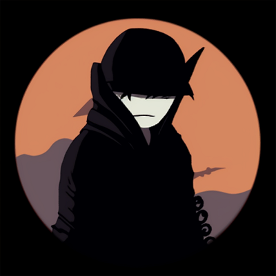 Image For Post | Animated profile picture of a silhouetted samurai in minimalist style. animated pfp with aesthetic touch - [Top Animated PFP Creations](https://hero.page/pfp/top-animated-pfp-creations)