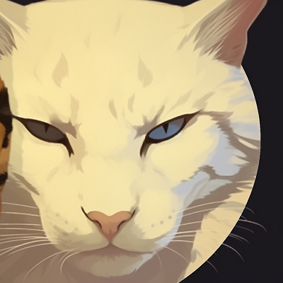 Image For Post | Two cat characters, noses touching, soft blending style with detailing in eyes. creative matching pfp cat ideas pfp for discord. - [matching pfp cat, aesthetic matching pfp ideas](https://hero.page/pfp/matching-pfp-cat-aesthetic-matching-pfp-ideas)