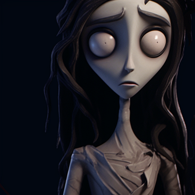 Image For Post | Two characters holding hands, soft gray tones with gloomy atmosphere. animated corpse bride matching pfp pfp for discord. - [corpse bride matching pfp, aesthetic matching pfp ideas](https://hero.page/pfp/corpse-bride-matching-pfp-aesthetic-matching-pfp-ideas)