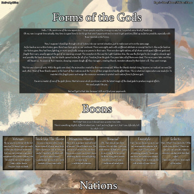 Image For Post Forms of the Gods v1 CYOA