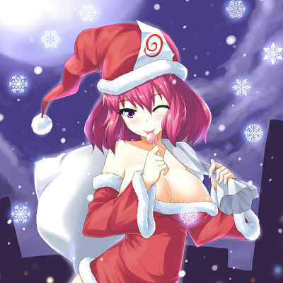 Image For Post Christmas Yuyuko