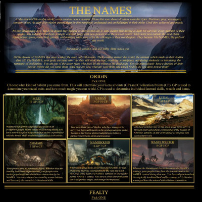 Image For Post The Names CYOA from /tg/