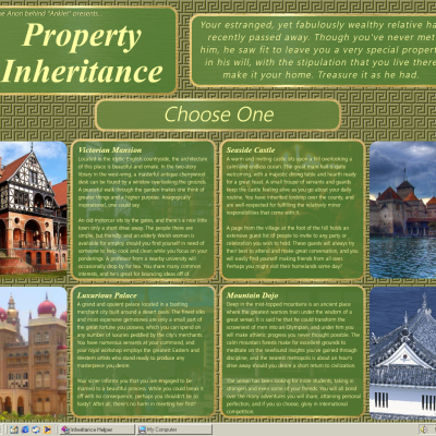 Image For Post Property Inheritance CYOA