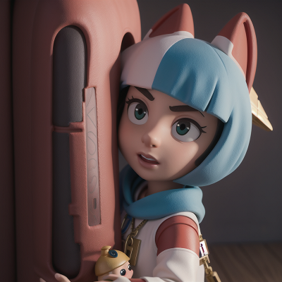 Image For Post Anime, suspicion, key, rocket, carnival, griffin, HD, 4K, AI Generated Art