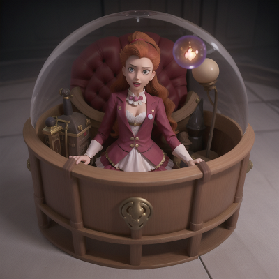 Image For Post Anime, circus, vampire's coffin, zookeeper, crystal ball, holodeck, HD, 4K, AI Generated Art