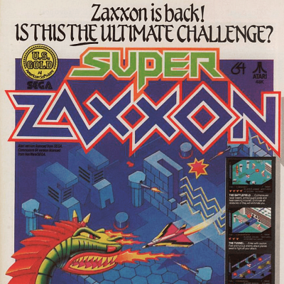Super Zaxxon - Video Game From The Mid 80's