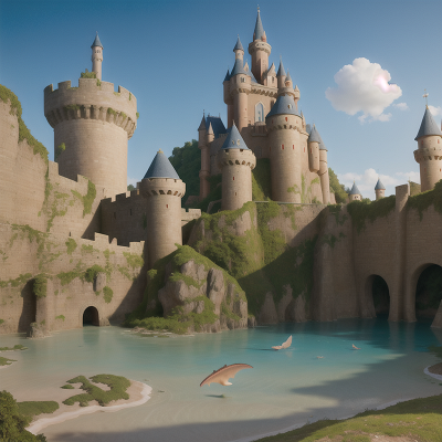 Image For Post Anime, medieval castle, underwater city, enchanted forest, pterodactyl, wild west town, HD, 4K, AI Generated Art