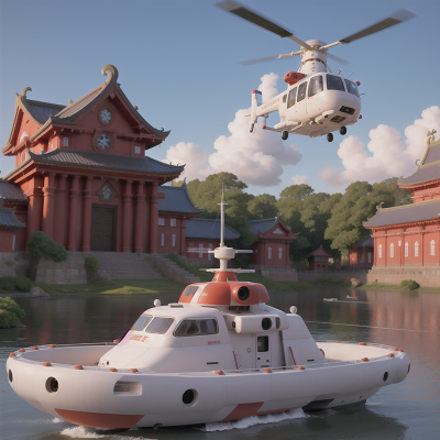 Image For Post | Anime, hovercraft, temple, helicopter, artificial intelligence, cathedral, HD, 4K, Anime, Manga - [AI Anime Generator](https://hero.page/app/imagine-heroml-text-to-image-generator/La6u0DkpcDoVzpxUPzlf), Upscaled with [R-ESRGAN 4x+ Anime6B](https://github.com/xinntao/Real-ESRGAN/blob/master/docs/anime_model.md) + [hero prompts](https://hero.page/ai-prompts)