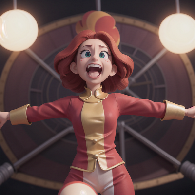 Image For Post Anime, circus, space, success, laughter, anger, HD, 4K, AI Generated Art