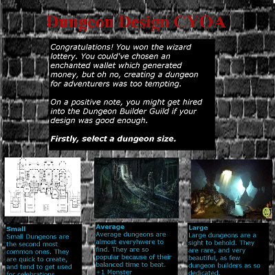 Image For Post Dungeon Design CYOA (by Lord Bobby)
