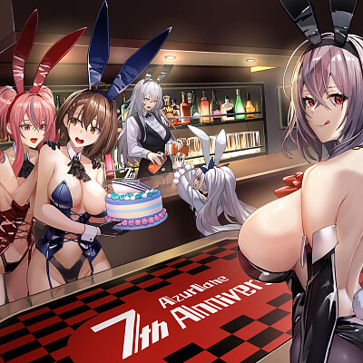 Image For Post Azur Lane bunnygirl bar