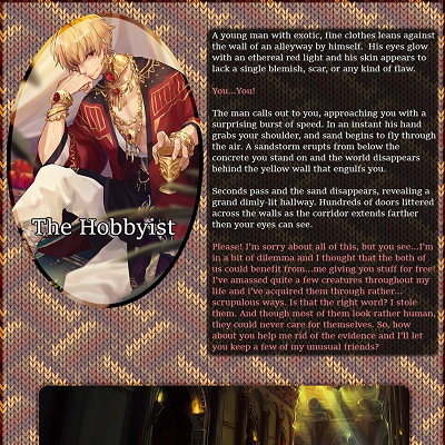 Image For Post The Hobbyist CYOA