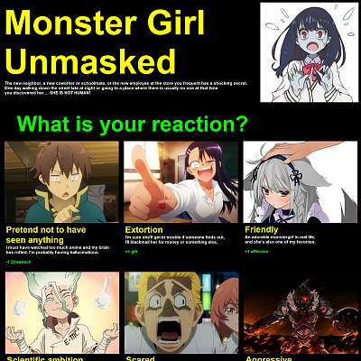 Image For Post Monster Girl Unmasked cyoa