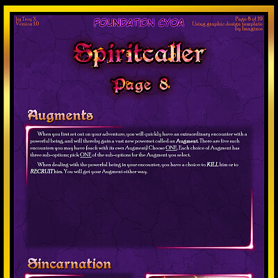Image For Post | Page 8: Augments Part 1: Explanation, Sincarnation, Weredragon