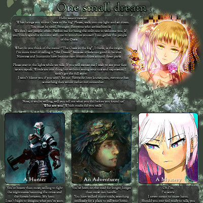 Image For Post One Small Dream CYOA