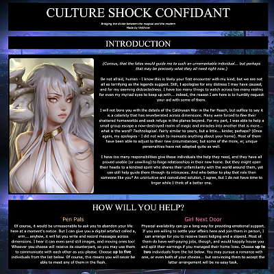 Image For Post Culture Shock Confidant