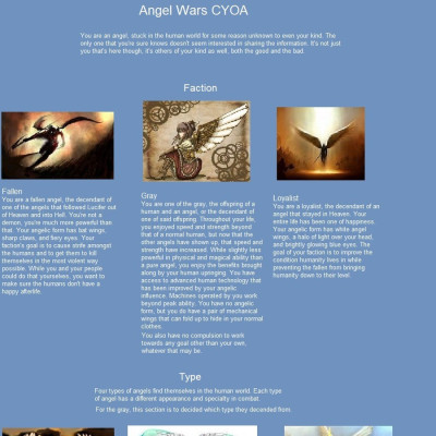 Image For Post Angel Wars CYOA