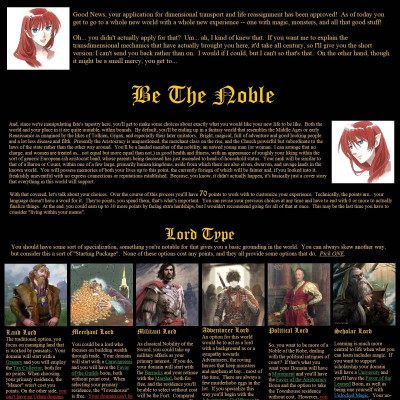 Image For Post Be The Noble CYOA by Lone Observer