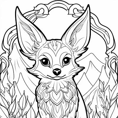 Image For Post | Eevee's evolutions gathered together; simple lines and shapes. printable coloring page, black and white, free download - [Eevee Evolutions Coloring Pages: Adult, Kids, Pokemon Coloring](https://hero.page/coloring/eevee-evolutions-coloring-pages:-adult-kids-pokemon-coloring)