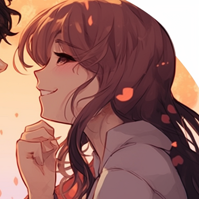 Image For Post | Two characters, vibrant morning hues, sharing a light moment. unique matching pfp couple styles pfp for discord. - [matching pfp couple, aesthetic matching pfp ideas](https://hero.page/pfp/matching-pfp-couple-aesthetic-matching-pfp-ideas)